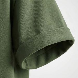 T-shirt oversize en coton pour femme, broderie personnalisée, collection streetwear d'été éco-responsable, couleur personnalisée, vêtements haut de gamme - Product Image 6