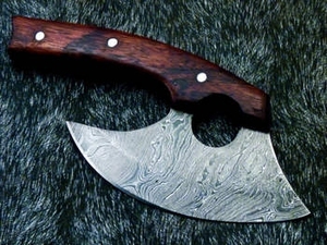 OEM High Carbon 7 Inch Meat Cleaver Damascus <b>Knives</b> VG10 Steel <b>Kitchen</b> Cleaver <b>Knife</b> with Wooden Handle - Product Image 4