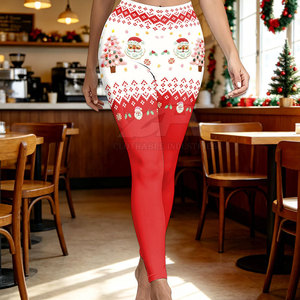 Legging de Noël Premium pour Femme avec Coutures Durables et Ajustement Flexible pour Événements Festifs et Tenues Décontractées - Product Image 5