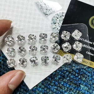 Diamant de laboratoire de 0,05 carat, taille carrée à facettes, en vrac, gamme jusqu'à 0,10 carat, fournisseur pour les grossistes et importateurs de diamants - Product Image 2