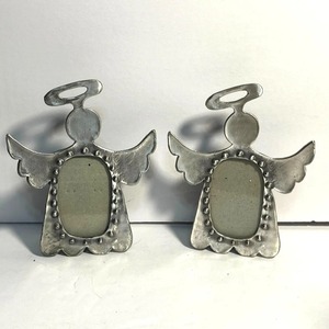 Handmade Tabletop Novelty Shape Aluminum Material Metal Angel Photo <b>Frame</b> Vertical - Product Image 5