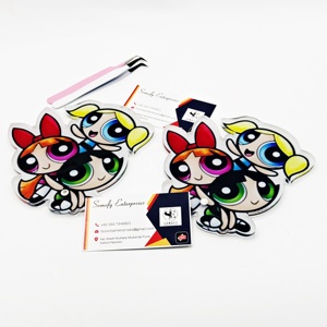 Nuevos accesorios para pestañas más vendidos, impresión personalizada, azulejo acrílico para pestañas, soporte para extensión de pestañas, bandeja sostenible personalizada - Product Image 4