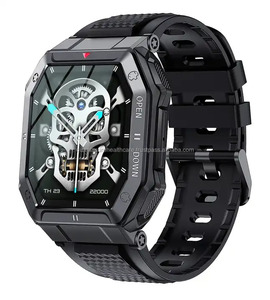 Montre connectée F10 VK55, étanche IP67, tracker d'activité, moniteur de fréquence cardiaque, suivi du sommeil, thermomètre, calendrier, boîtier en alliage, élégante - Product Image 2