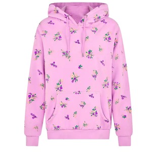 Women's Peach Color Sublimation Hoodie – All-Over Print Pullover Sweatshirt Custom Trendy Casual Soft <b>Aesthetic</b> Hooded <b>Top</b> - Product Image 5