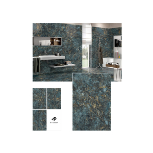 1200x1800x12mm losa de cerámica de porcelana brillante baldosas de mármol esmaltado pulido para decoración de pared moderna - Product Image 6