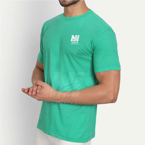 Proveedor de Camisetas Blancas de Algodón Grueso Personalizadas, Camiseta Casual Lisa con Cuello Redondo, Venta al Por Mayor, Fabricación de Ropa de Marca Privada - Product Image 2