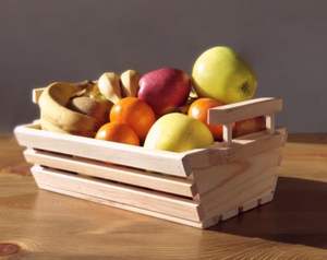 Panier de rangement à 2 niveaux en métal doré pour fruits et légumes, étagère de cuisine, décoration intérieure - Product Image 5