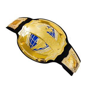 Cinturón de Campeonato de Alta Calidad con Diseño y Logotipo Personalizados, Cinturón de Campeonato de Peso Pesado en Venta - Product Image 3
