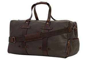 Bolsa de lona de cuero genuino premium para hombre, bolsas de lona de cuero transpirables personalizadas para venta en línea - Product Image 6