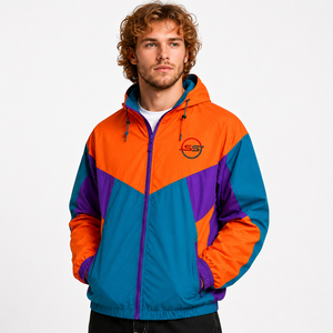 Veste coupe-vent pour homme de qualité supérieure, offrant un matériau léger et doux, un confort fiable et une construction durable pour un usage quotidien - Product Image 5
