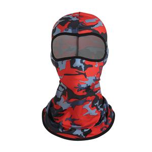 Pasamontañas de ciclismo transpirable con logo personalizado, mascarilla con 1 orificio, máscara de esquí - Product Image 3