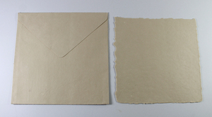 Cameron Exports Personnalisation 250 Gsm Deck Led Edge Card Matching Envelop Recycled Handmade Paper Cotton Fiber Made Rajasthan - Product Image 4