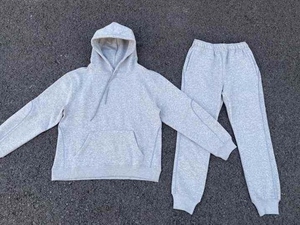 Ensemble de survêtement décontracté deux pièces NOCTA pour homme 2026 en molleton technique 100 % coton respirant pour la gym et l'entraînement - Product Image 4