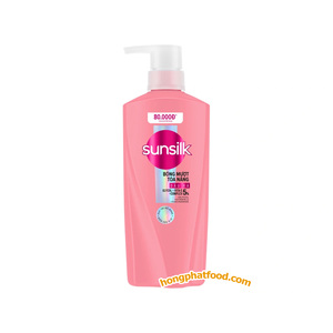 Après-shampoing Sunsilk Shine, Glycol, Vitamine C, Niacinamide, soin capillaire doux et lisse, flacon pompe 354 ml - Product Image 1