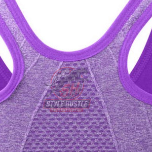 Soutien-gorge de sport sur mesure, différentes couleurs, pour femmes, confortable, facile à porter, disponible en stock. - Product Image 6