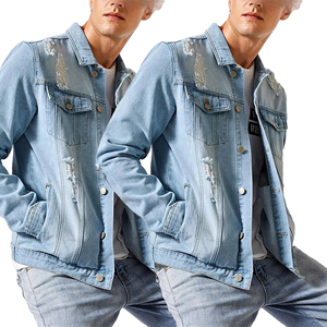 Fashionable Top Selling Oversized Embroidery Jeans <b>Jacket</b> Latest Design <b>Cheap</b> Price Jeans <b>Jacket</b> Custom Made <b>Winter</b> Denim <b>Jacket</b> - Product Image 1