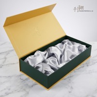 Boîte cadeau personnalisable en forme de livre multi-couches avec options d'impression UV et de gaufrage, boîtes de marquage