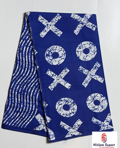 Tissu en coton imprimé africain Ankara Kitenge, conception de logo personnalisée pour la production de vêtements, service d'usine OEM ODM en gros - Product Image 5