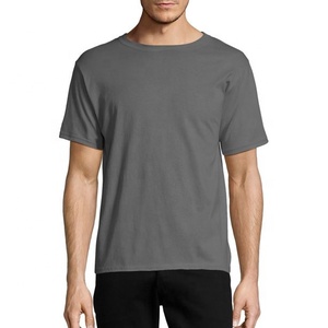 Plus Size Letter Embroidered Custom Color Long Sleeve 100% Cotton Private Label Men's T-Shirts Wholesale OEM Service T-Shirt - Product Image 6