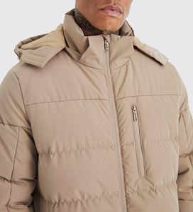 Chaqueta Acolchada Ligera y Transpirable para Invierno, para Hombre y Mujer, con Cuello Alto, Forro de Algodón y Lana, Impermeable, Cortavientos, con Cierre de Cremallera - Product Image 6