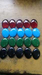 ANAM OVERSEAS Maßgefertigte Natürliche Lose Edelsteine Ovale Form Sortierte Farben Cabochons Farbspiel/Feuerpolierte Oberfläche für Schmuck - Product Image 5