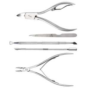 Juego de Manicura y Pedicura Profesional de Lujo, 5 Piezas, Cortaúñas y Herramientas de Acero Inoxidable para el Cuidado de las Uñas - Product Image 4