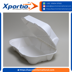 Contenedor de Alimentos Desechable Tipo Concha de Almeja de 6x6 Pulgadas, 3CP, Antiderrames, de Grado Alimenticio, Suministro al por Mayor para la Industria de Servicios Alimentarios - Product Image 4