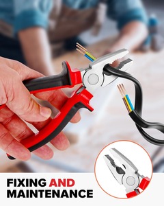 GLGW OEM 9pc Small Compact Multi-purpose Tool Kit Set Box Home Repair Tools Basic Hand Toolbox Hex Keys Pliers Screwdrivers - Product Image 6