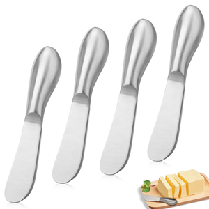Stainless Steel Butter Knife <b>Kitchen</b> Baking Tools Butter Knife Parties Used Multipurpose Cheese Spreader Butter Knife - Product Image 1