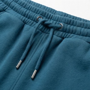 Jupe mini élastique pour femme, couleur unie, cordon de serrage, décontractée, en coton tricoté et élasthanne, coupe droite, toutes saisons - Product Image 4
