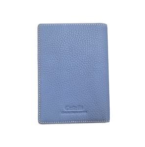 Funda de pasaporte delgada de cuero suave italiano Castello altamente recomendada, billetera de viaje con cierre abierto en varios colores - Product Image 3