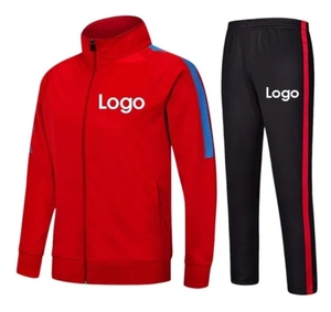 Conjunto Deportivo para Hombre de Marca Privada, Chaqueta con Cierre Completo y Pantalones Deportivos Ajustados con Franja Lateral, Ropa Deportiva con Logotipo Personalizado - Product Image 5