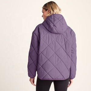 Chaqueta Acolchada para Mujer, con Capucha, Ligera, Alternativa al Plumón, para Otoño e Invierno - Product Image 6