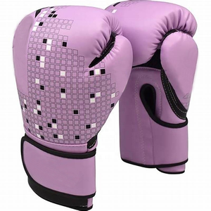 Gants de boxe en cuir PU pour hommes, design personnalisé, dernière collection, pour l'entraînement de frappe et les arts martiaux, modèle Benefit Enterprises BE-317 - Product Image 6