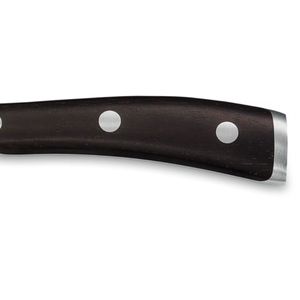 Cuchillos de Cocina Profesionales de Acero Inoxidable con Hoja Afilada y Mango Negro para Cortar Frutas y Verduras - Product Image 6