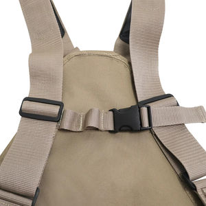 Nouvelle arrivée : Gilet de chasse et de tir camouflage personnalisé avec sac à dos extensible, design léger en toile et sangles ajustables - Product Image 4