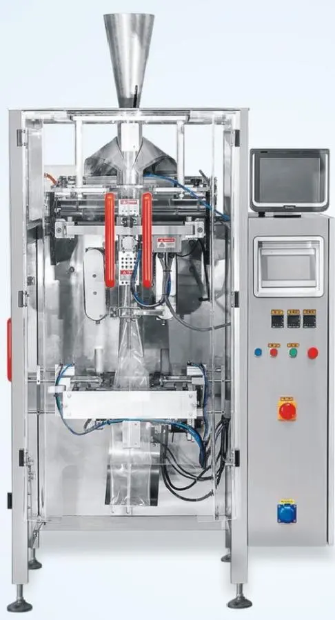 Automatic vertical salted beans popcorn packing machine snacks potato chips french fries packing machine