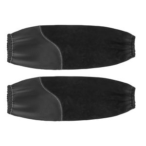 Maniche Protettive Ignifughe per Saldatura, in Pelle Bovina Resistente e Cotone FR, Protezione per Braccia da Uomo - Product Image 1