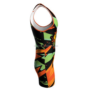 เสื้อกล้ามเล่นกีฬายกน้ำหนักสำหรับผู้ใหญ่ผ้าสแปนเด็กซ์/ โพลีเอสเตอร์แห้งเร็วปรับแต่งโลโก้ - Product Image 4