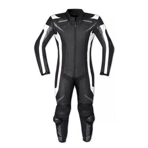 Traje de Motociclismo de Cuero para Hombre, Personalizado, de Piel de Vacuno Genuina, de Una Pieza, con Protección de Armadura de Nivel 2 CE - Product Image 2
