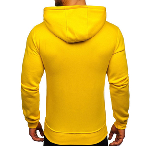 Service Winter Street Wear Hoodies Men's 100% Cotton Pullover Hoodie High Quality <b>Thick</b> <b>Fleece</b> Custom Size Solid Print OEM - Product Image 5