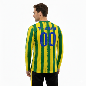 T-shirts personnalisés élégants à manches longues Impression par sublimation Commandes en gros en vrac Rapide et bon marché - Product Image 4