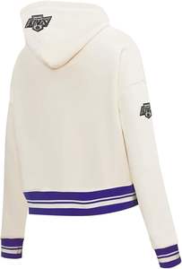 Sweat à capuche court classique rétro pour femme en molleton brossé style français - Product Image 4