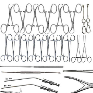Kit de Instrumentos para Reconstrucción Facial, Juego de Instrumentos de Cirugía Plástica, Juego de Instrumentos Quirúrgicos Faciales, Herramienta Quirúrgica Reconstructiva - Product Image 6