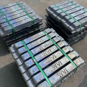 Lingots de plomb non alliés de haute pureté 99,99 %, dimensions personnalisées de haute qualité, en vente à prix de gros avantageux - Product Image 2