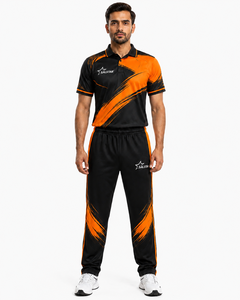 ชุดยูนิฟอร์มคริกเก็ตแบบซับลิเมชั่นสั่งทำพิเศษ |   เสื้อและกางเกงคริกเก็ตโพลีเอสเตอร์พรีเมียม ระบายอากาศได้ดี - Product Image 1