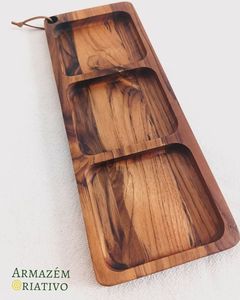 plato de servir de madera - Product Image 1