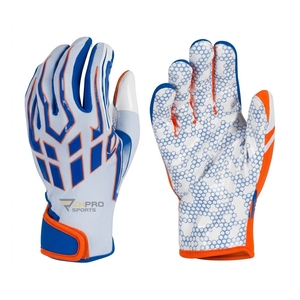 Gants de football américain personnalisés super adhérents et imperméables à doigts complets – Créez votre propre design – Les meilleurs gants de receveur de football - Product Image 1