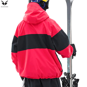 Veste de ski haute performance, coupe-vent, pour l'extérieur, avec fermeture éclair, design unique, nouvelle collection, multi-panneaux, isolée, par un fournisseur de premier choix - Product Image 4
