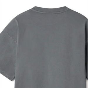 Camiseta de Algodón Extra Grande para Hombre, Manga Corta, Resistente, Transpirable, con Logotipo Personalizado, Estilo Urbano, Camisetas de Moda para Hombre - Product Image 6